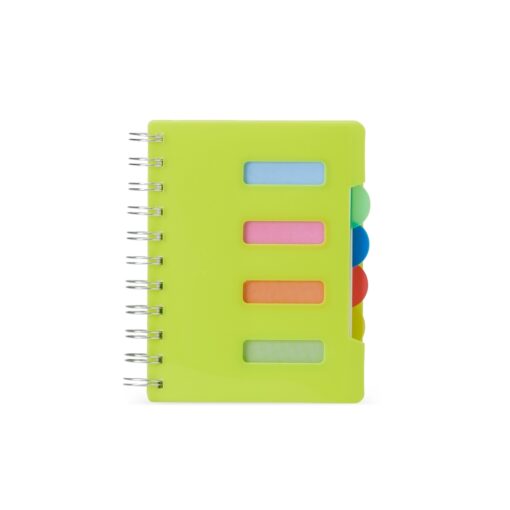 Caderno Personalizado Pequeno na cor verde