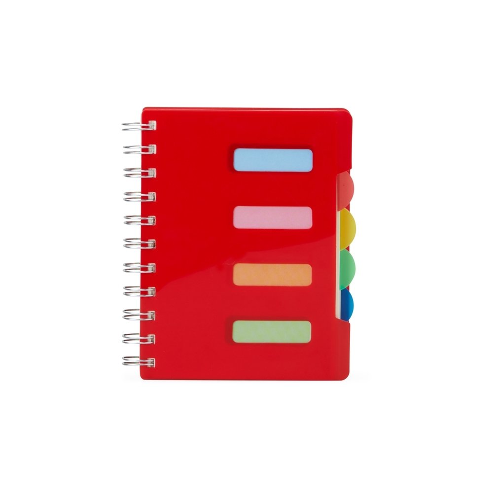 CADERNO PEQUENO SPX-05043 NA COR VERMELHO