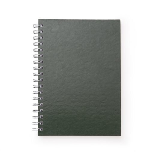 Caderno Personalizado Couro Sintético - Verde