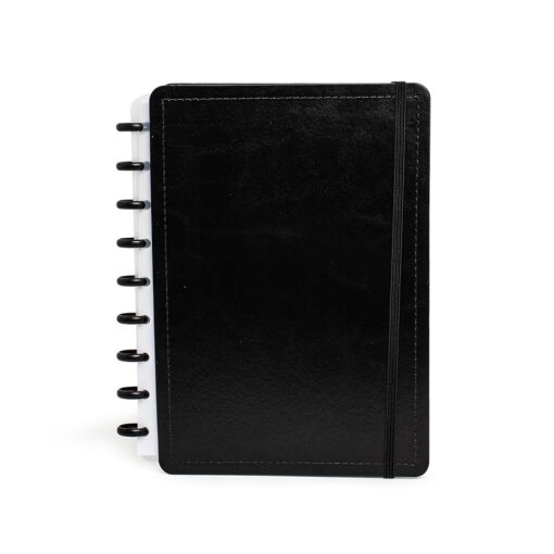 Caderno Promocional De Disco Percalux na cor preto