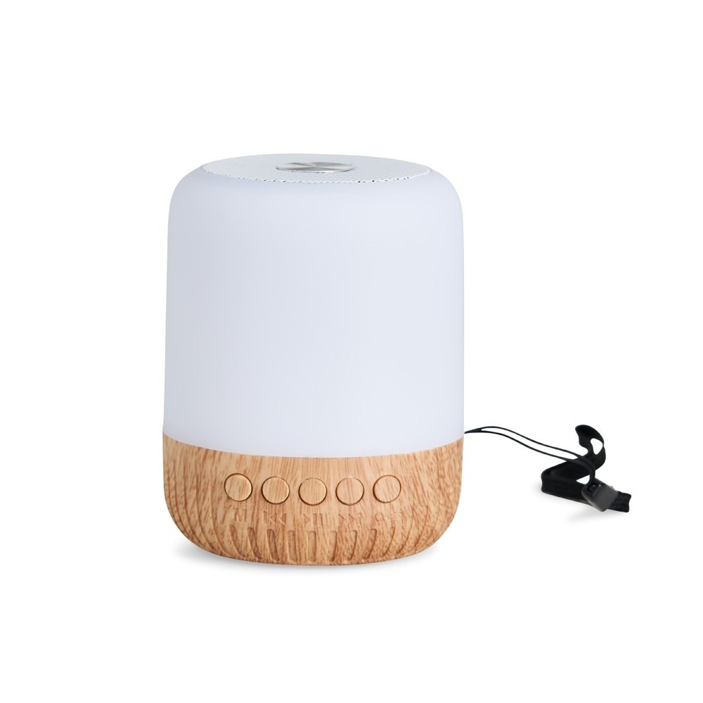CAIXINHA DE SOM C/ LUMINÁRIA SPX-06031 NA COR BRANCO