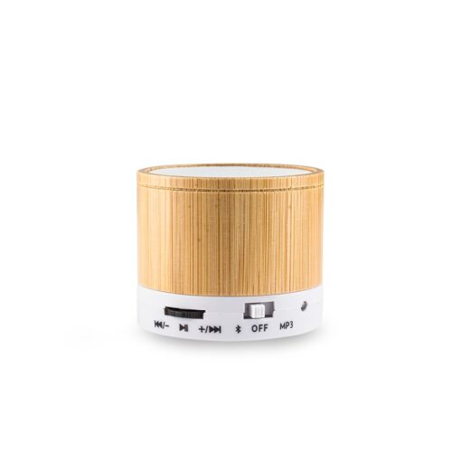 Caixinha Personalizado Bambu - Madeira/Branco