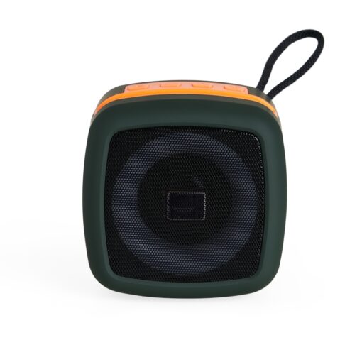 Caixa Personalizada Plástico - Verde/Laranja