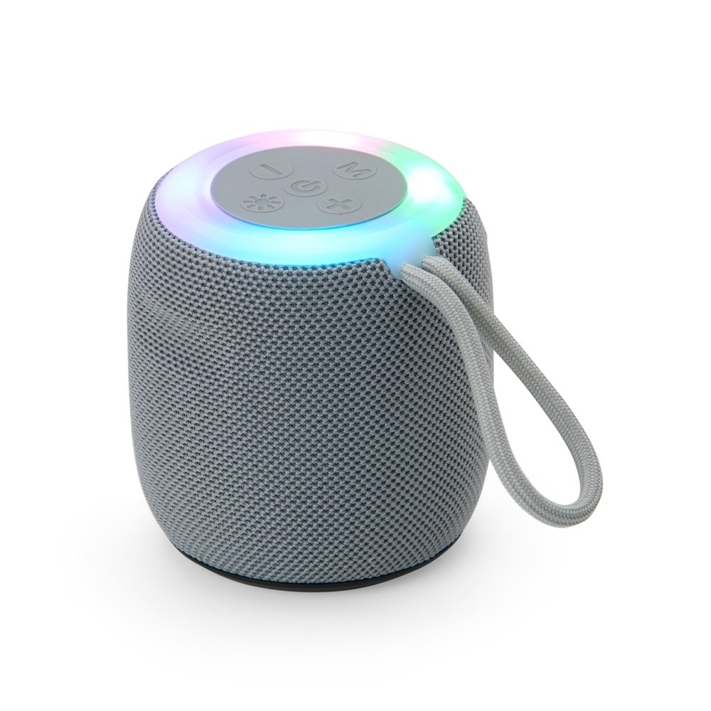 CAIXA DE SOM BLUETOOTH TWS SPX-08003 NA COR PRATA