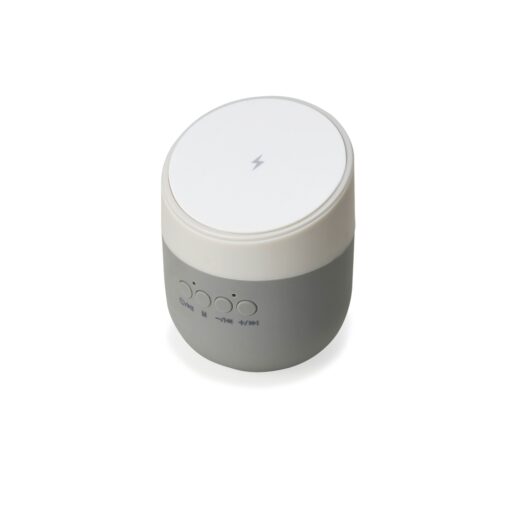 Caixinha Personalizado Plástico - Cinza/Branco