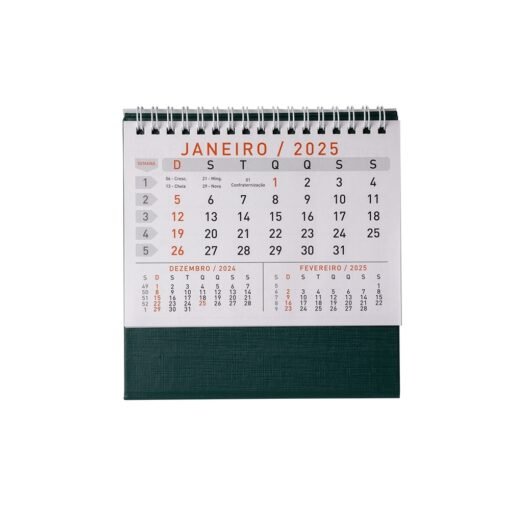 Calendário Personalizado - Verde SPX-14950P-VD