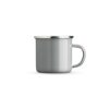 Caneca INOX 370ml em Teresina – Cinza | Brinde Corporativo