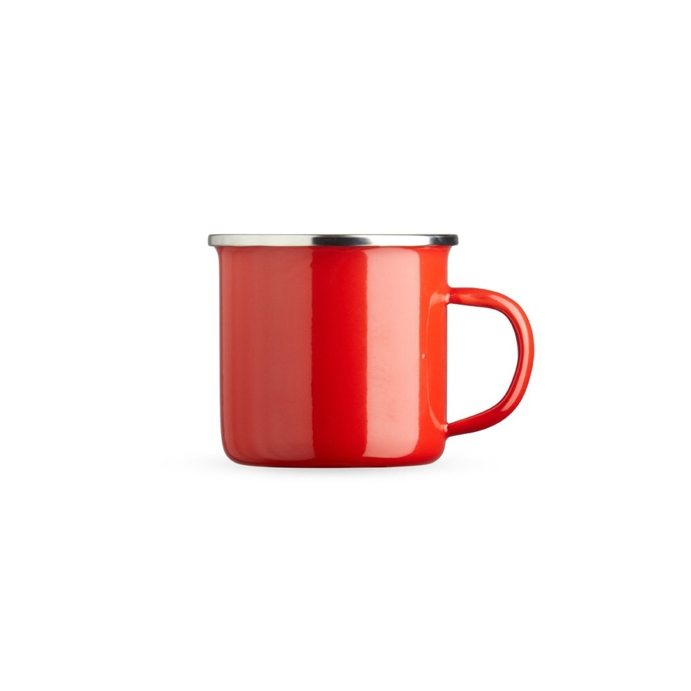 CANECA INOX 370ML SPX-03590 NA COR VERMELHO