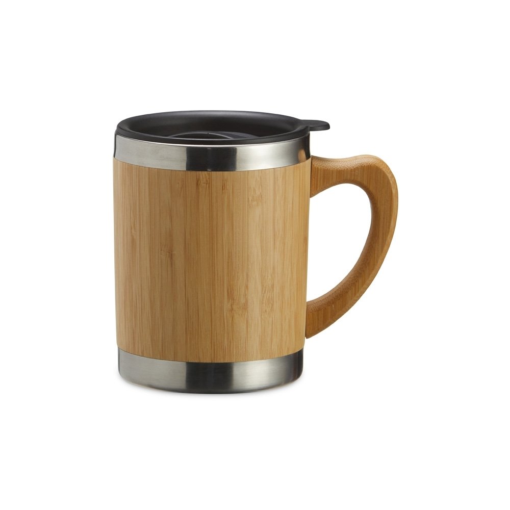 CANECA DE BAMBU 300ML SPX-03099 NA COR MADEIRA