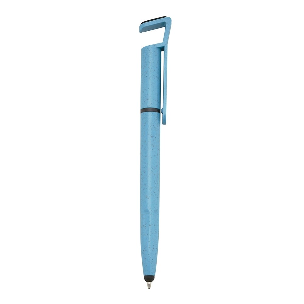 CANETA FIBRA DE BAMBU  SPX-00708T NA COR AZUL