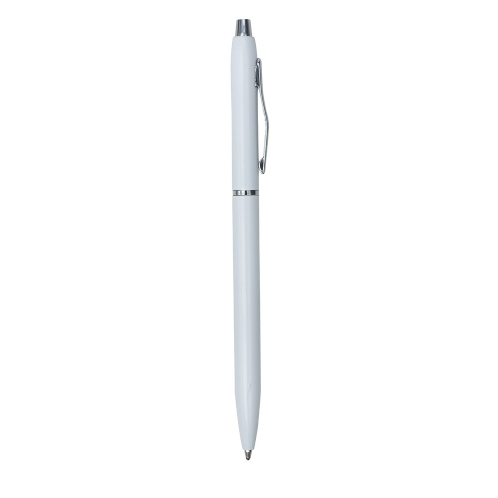 CANETA METAL FININHA  SPX-14103 NA COR BRANCO