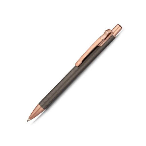 Caneta Personalizada Metal - chumbo com detalhes em cobre