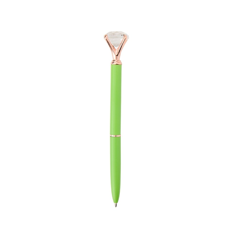 CANETA METAL DIAMANTE SPX-08175 NA COR VERDE