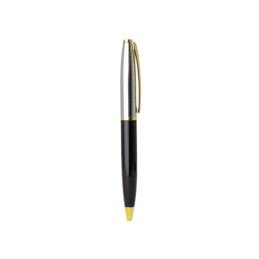 Caneta Personalizada Metálica - Preto/Prata SPX-15061-PRA/DOU
