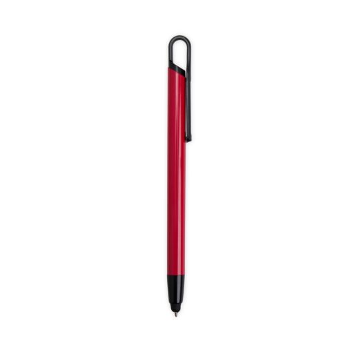 Caneta Personalizada Metálica - Vermelho/Preto SPX-08044B-VM