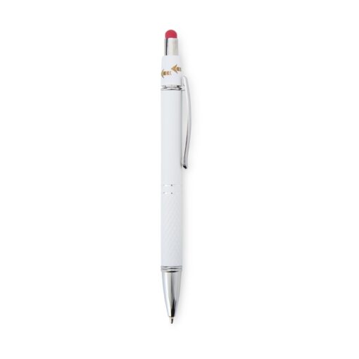 Caneta Personalizada Metálica - Branco/Vermelho SPX-08134-BCO/VM