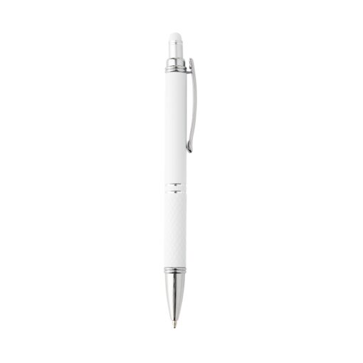 Caneta Personalizada Metálica - Branco/Prata SPX-05017-BCO/PRA