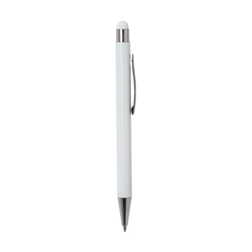 CANETA METAL TOUCH SPX-08043 NA COR BRANCO