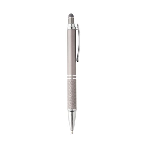 Caneta Para Brindes Metal Touch na cor chumbo