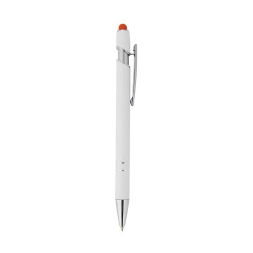 CANETA METAL TOUCH SPX-05000-BCO/LAR NA COR LARANJA