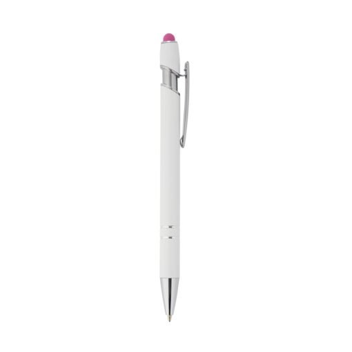 CANETA METAL TOUCH SPX-05000-BCO/ROS NA COR ROSA
