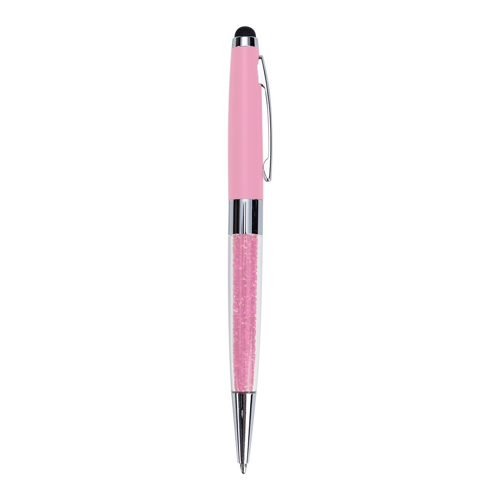 CANETA METAL TOUCH SPX-13991B-ROS NA COR ROSA