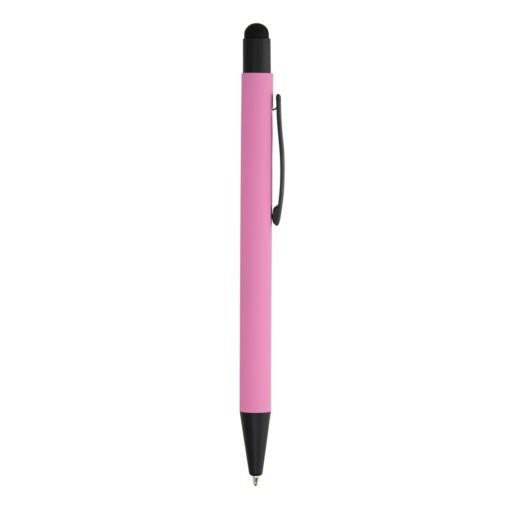 CANETA METAL TOUCH SPX-14949B-ROS NA COR ROSA