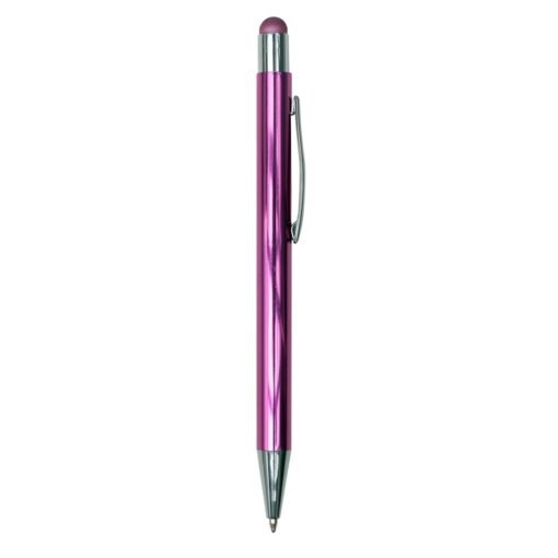 CANETA METAL C/ PONTA TOUCH SPX-02088-ROS/CRO NA COR ROSA