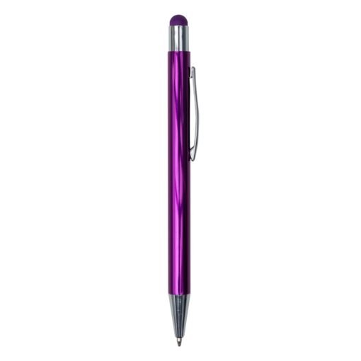 CANETA METAL C/ PONTA TOUCH SPX-02088-ROX/CRO NA COR ROXO