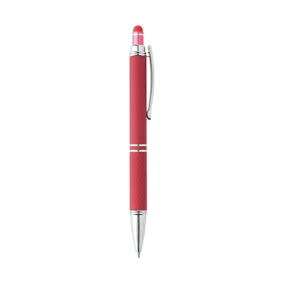 CANETA METAL TOUCH SPX-05017 NA COR VERMELHO