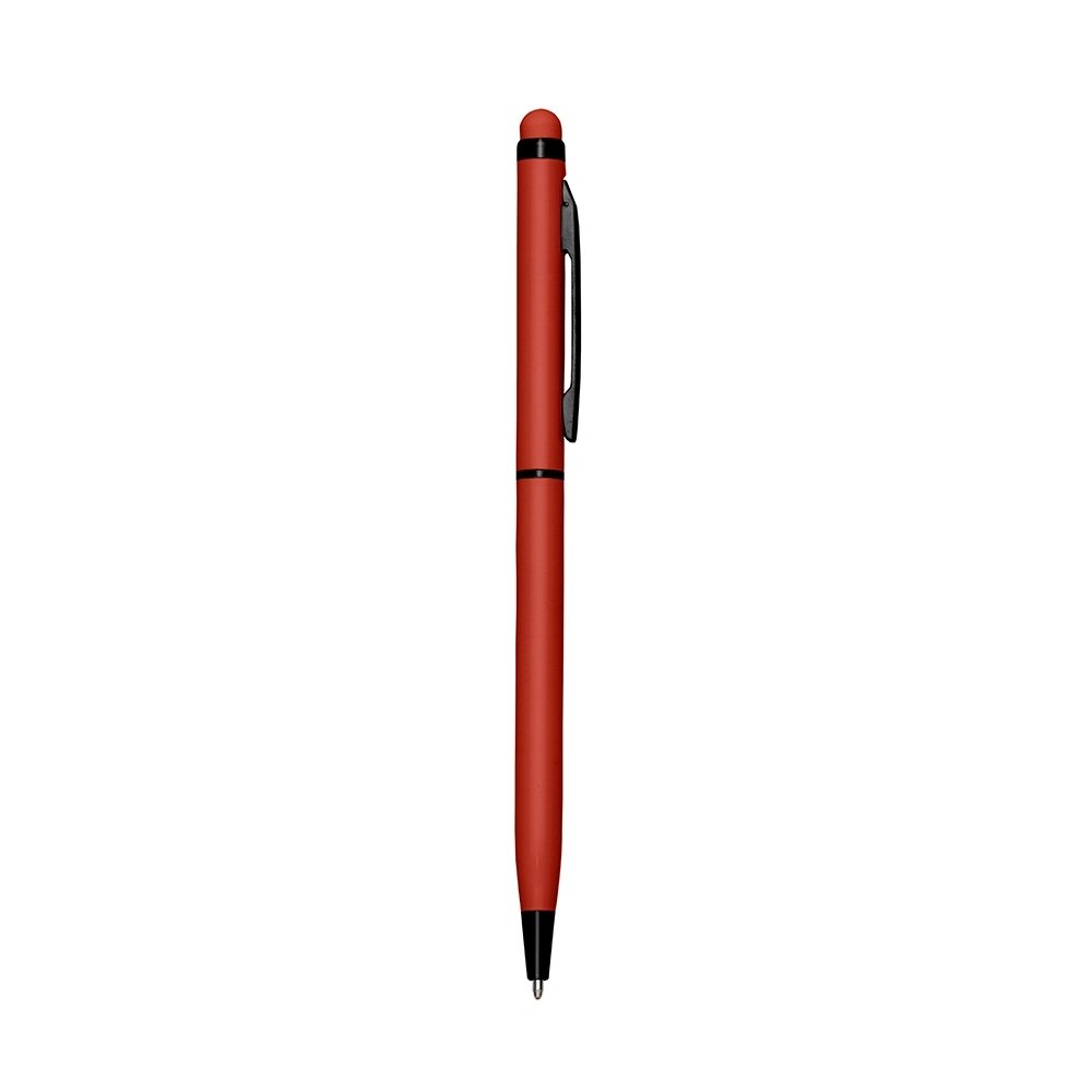 CANETA COM TOUCH SPX-13546T NA COR VERMELHO