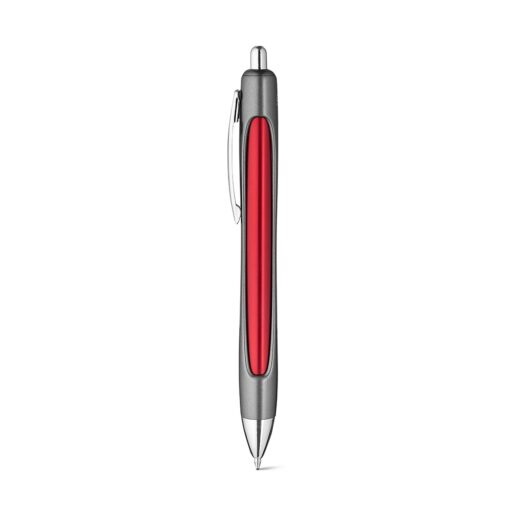 Caneta Personalizada Para Empresas Alumínio na cor vermelho