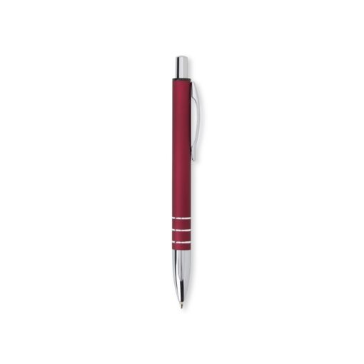 Caneta Personalizada Metálica - Vermelho/Prata SPX-06384B-VM/PRA
