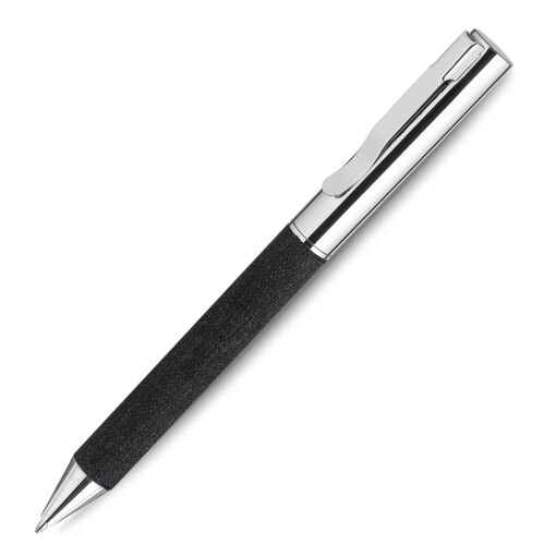 Caneta Personalizada Metálica - Prata/Preto SPX-15136-PRE
