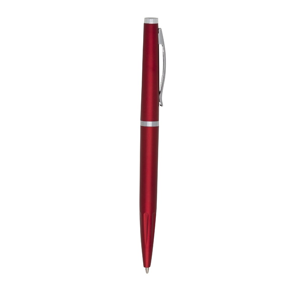 CANETA PLÁSTICA  SPX-12187 NA COR VERMELHO