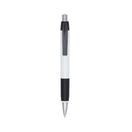 Caneta Personalizada Plástica - Branco/Preto SPX-00511-BCO/PRE