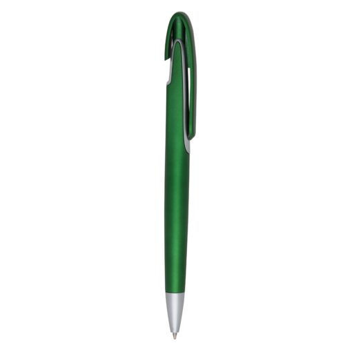 Caneta Personalizada Plástica - Verde/Prata SPX-12505-VD/PRA
