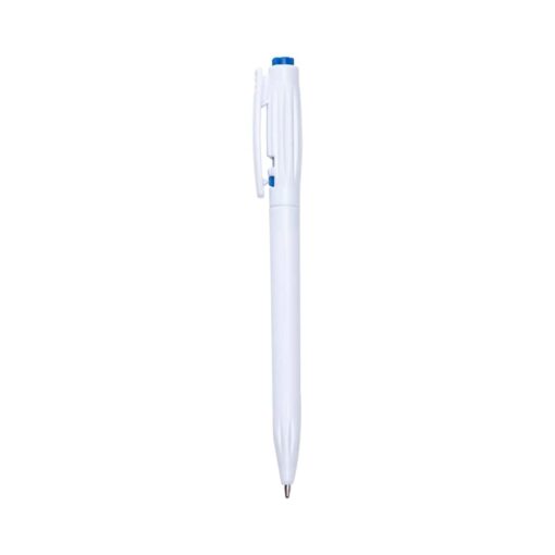 Caneta Personalizada Plástica - Branco/Azul SPX-06161C-BCO/AZU
