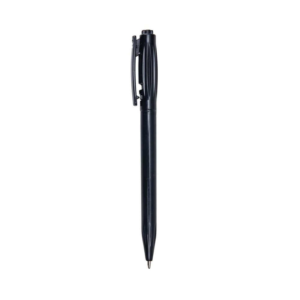 CANETA PLÁSTICA LEITOSA SPX-06161L NA COR PRETO