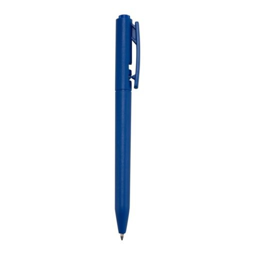 Caneta Personalizada Plastica na cor azul