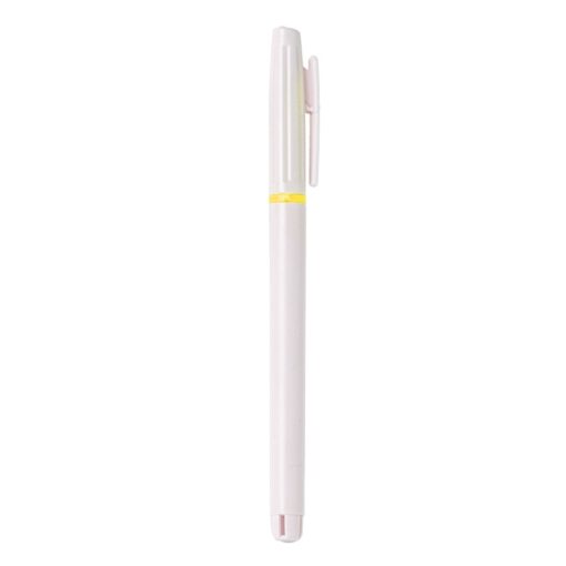 Caneta Personalizada Plástica - Branco/Laranja SPX-1087L-BCO/AMA