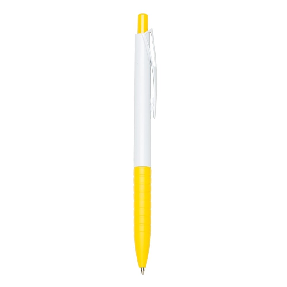 CANETA PLÁSTICA  SPX-00401C NA COR AMARELO