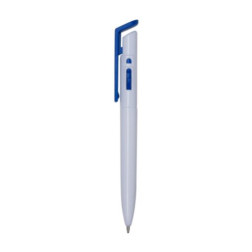 Caneta Personalizada Plástica - Branco/Azul SPX-01098L-BCO/AZU