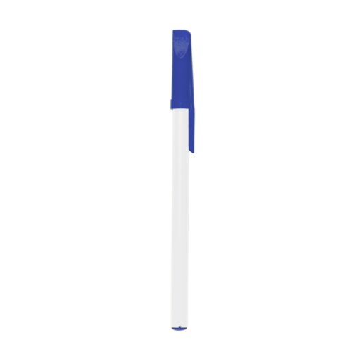 Caneta Personalizada Plástica - Azul SPX-13629C-BCO/AZU