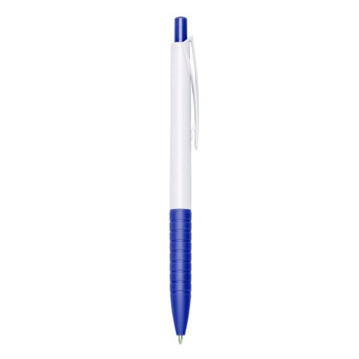 Caneta Personalizada Plástica - Azul/Branco SPX-00401C-BCO/AZE