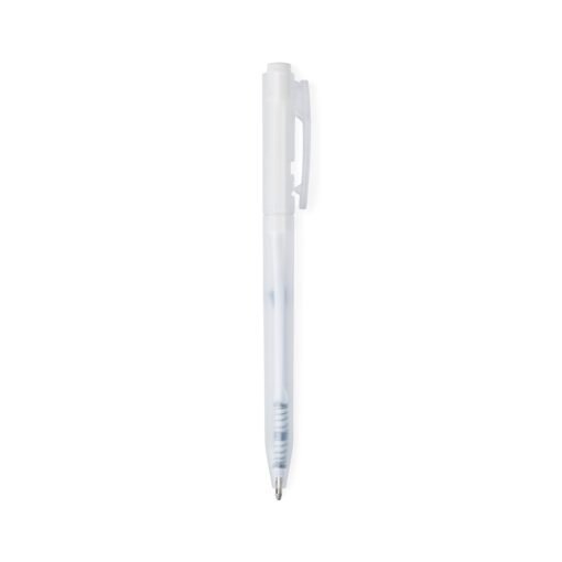 Caneta Para Brindes Plástica na cor branco