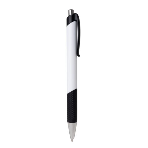Caneta Personalizada Plástica - Branco/Preto SPX-02089-BCO