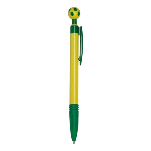 Caneta Personalizada Plástica - Amarelo/Verde SPX-008110-AMA/VD