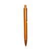 Caneta Personalizada Plástica - Laranja/Prata SPX-13690-LAR/PRA