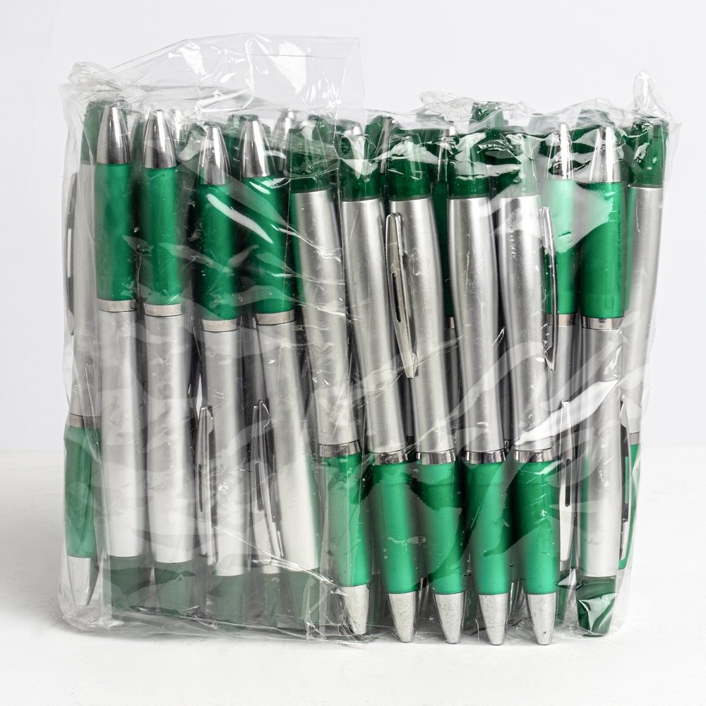 PACOTE CANETA PLÁSTICA MARCA TEXTO SPX-P@0518M NA COR VERDE